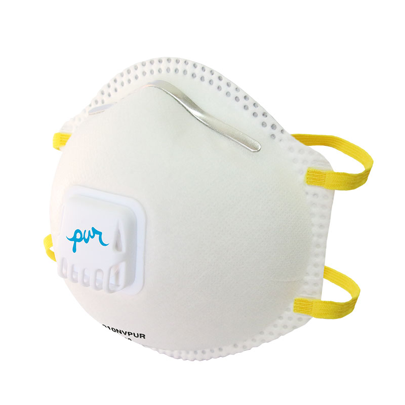 Respirador N95 con válvula para protección respiratoria